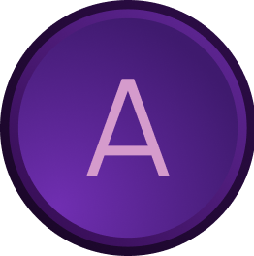 A button