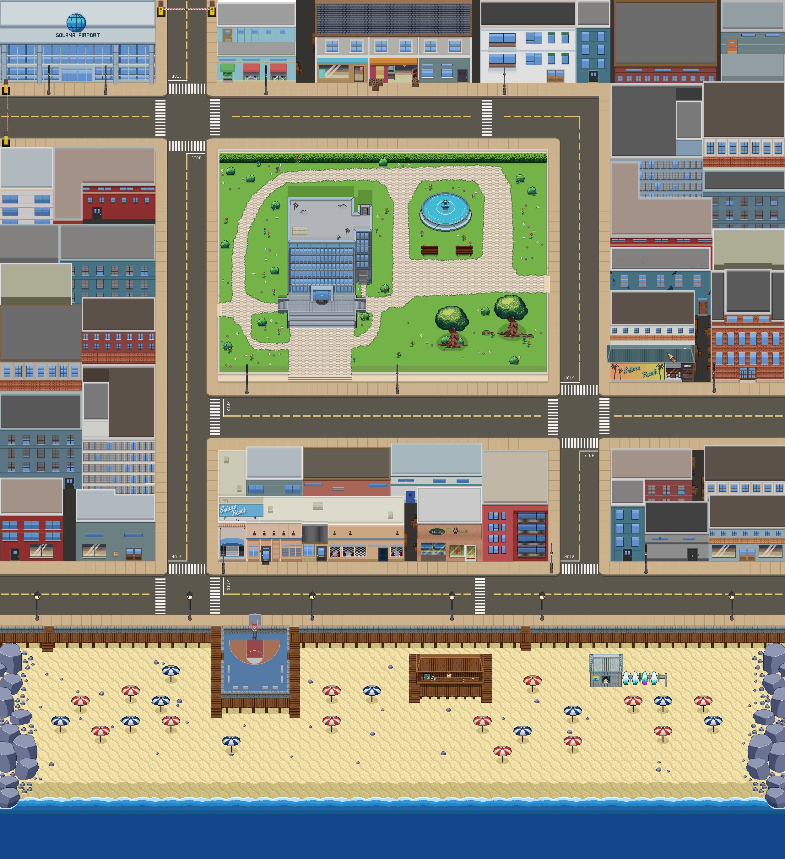 Solana Beach, the open world of PlaySolana: Origins